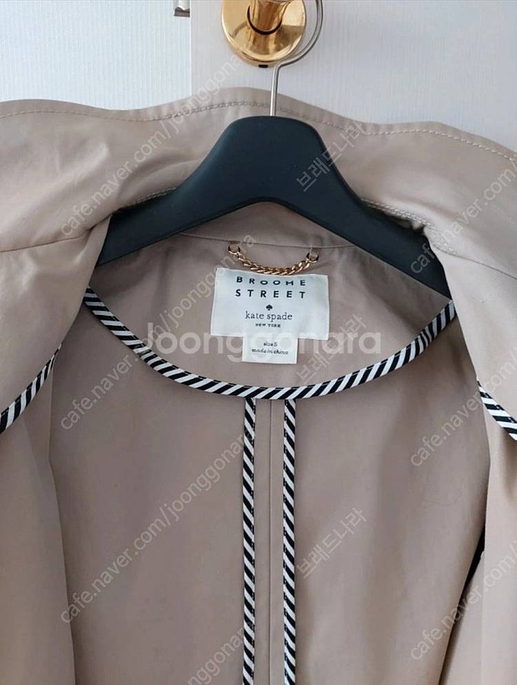 kate spade 트렌치코트 버버리 케이트스페이드(새...--6
