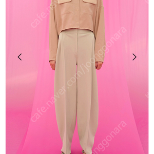 Jchung 제이청 pole tuck trouser antique white S
