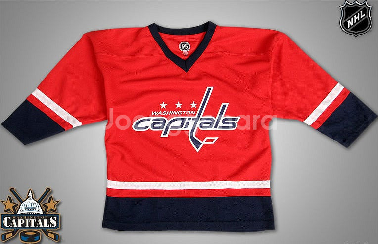 NHL 워싱턴 캐피탈즈 유아/아동 하키져지 정품NHL ...--0
