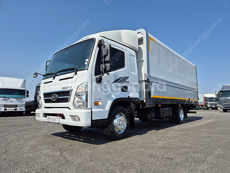 현대 마이티3.5톤 윙바디/골드170마력/실주행20만/윙제원(길이4850*높이2000*폭2140)//2016년식 판...--0