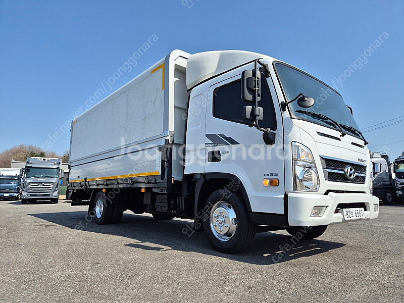 현대 마이티3.5톤 윙바디/골드170마력/실주행20만/윙제원(길이4850*높이2000*폭2140)//2016년식 판...--2