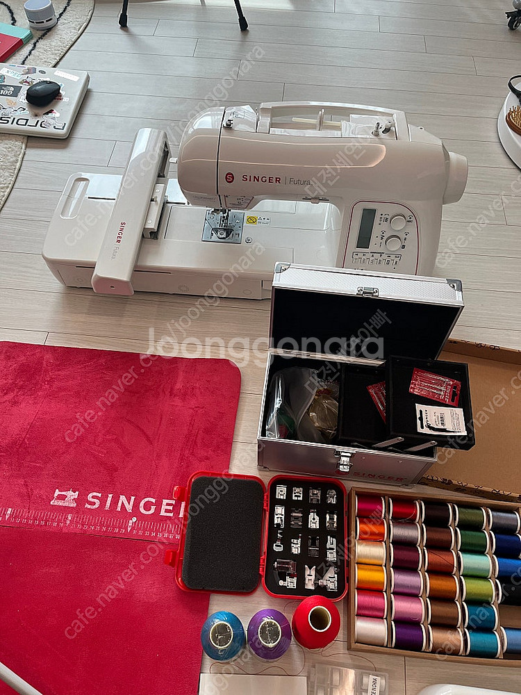 싱거 푸추라 xl580 미싱 판매해요--3