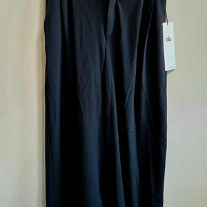 알로요가 밴딩 와이드 팬츠 블랙 XS 사이즈 195000원