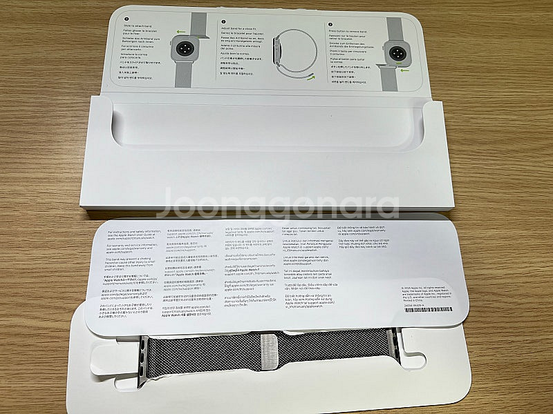 애플워치 정품 내추럴 밀레니즈루프 42mm 단순개봉품 ...--1