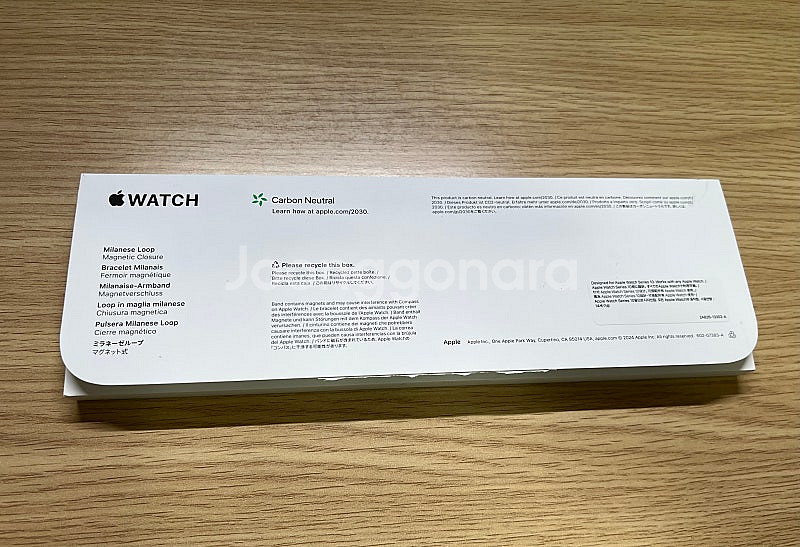 애플워치 정품 내추럴 밀레니즈루프 42mm 단순개봉품 ...--2
