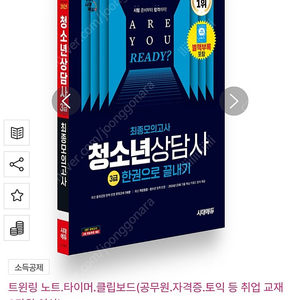 2025 시대에듀 청소년상담사 3급 최종모의고사 한권으로 끝내기