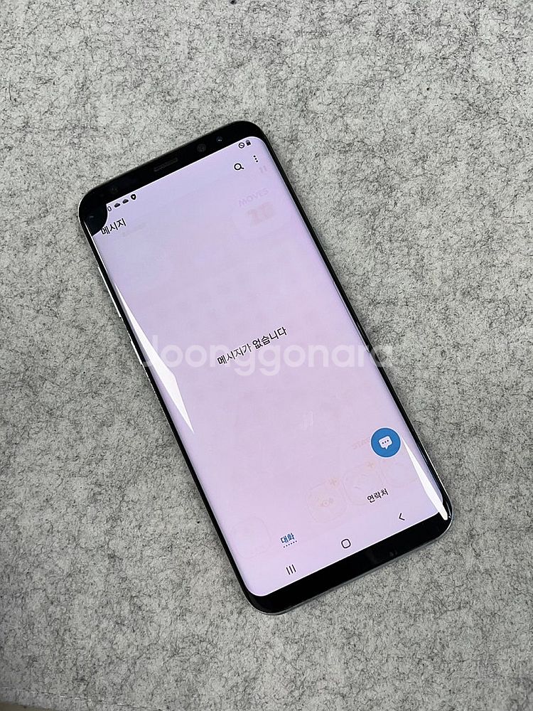 갤럭시S8플러스 64G 블루 미파손 가성비꿀폰 퀵용 배...--4