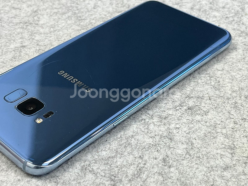 갤럭시S8플러스 64G 블루 미파손 가성비꿀폰 퀵용 배...--5