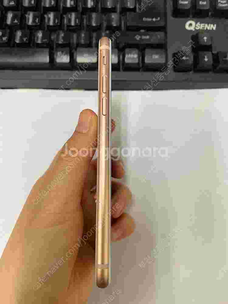 203275 아이폰8 로즈골드 액정+뒷면SS급 64GB...--4