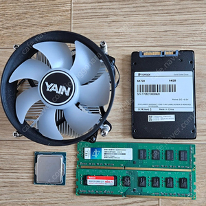 i5 4690 + DDR3 16GB + SSD, 쿨러