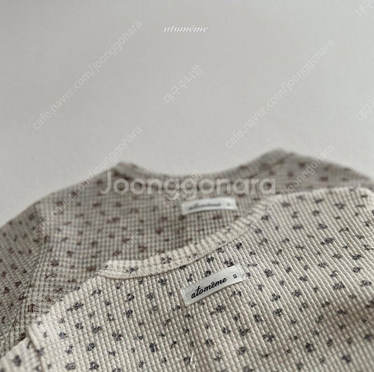 아토메메 와플티셔츠 아기티셔츠 XL(100-120) 새...--4