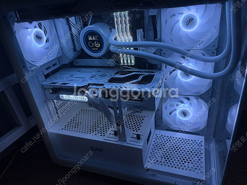 5600X 화이트 어항케이스 본체--2