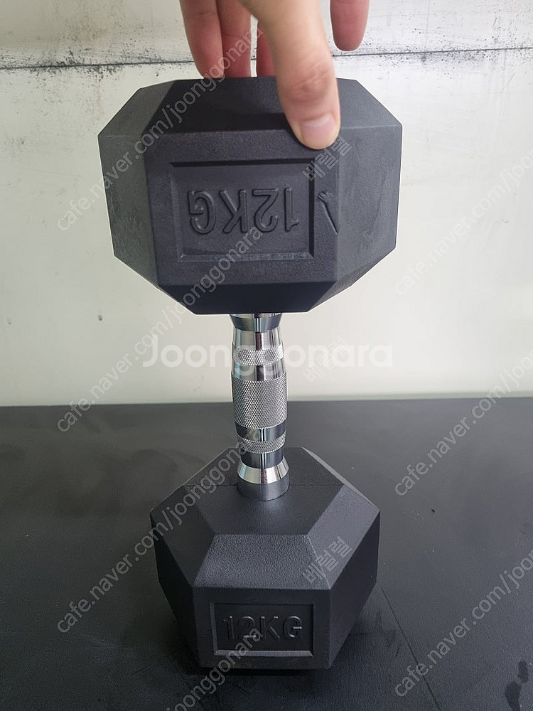 고무 육각 아령 2.5kg 7kg 8kg 12kg 12...--4