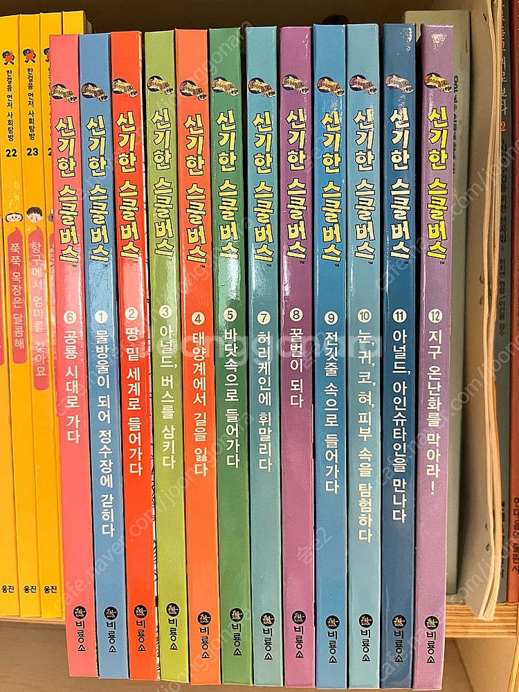 신기한 스쿨버스 콜디건 (20주년 기념 개정판) 전 12권--0