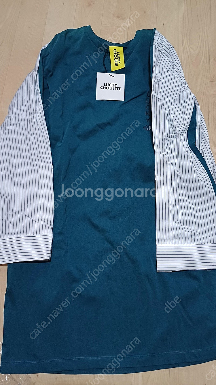 럭키슈에트 셔츠원피스38--0