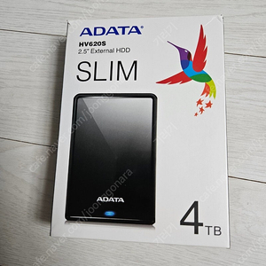 ADTA HV620S 4TB 외장하드 팝니다.