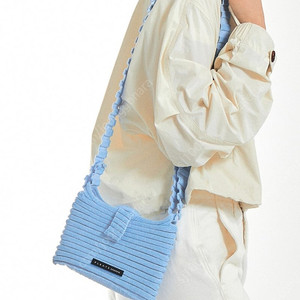 플리츠마마 뉴멜로디백 S 연블루 (미니크로스) + 오리키링