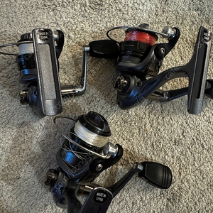 다이와 루어용 크파릴3개 원투용릴 2개 일괄