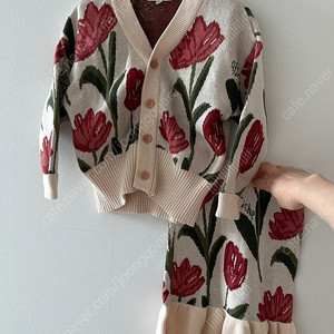 리미떼두두 가디건 치마 세트 xs