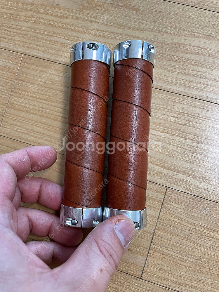 브룩스 슬랜더 가죽 그립 130mm 허니 브라운--1