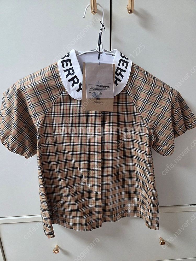 버버리키즈 릴라 블라우스 10y--0