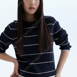 h&m 홀 패턴 스웨터 XS 새상품