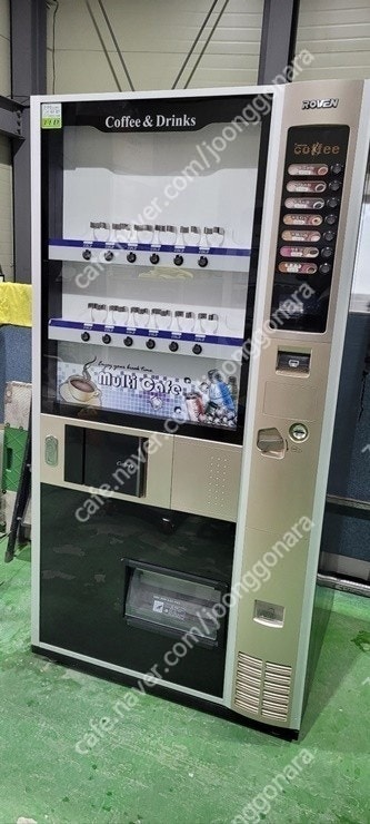 멀티자판기 LVM482 LVM483 무인카페 중고 캔자...--7