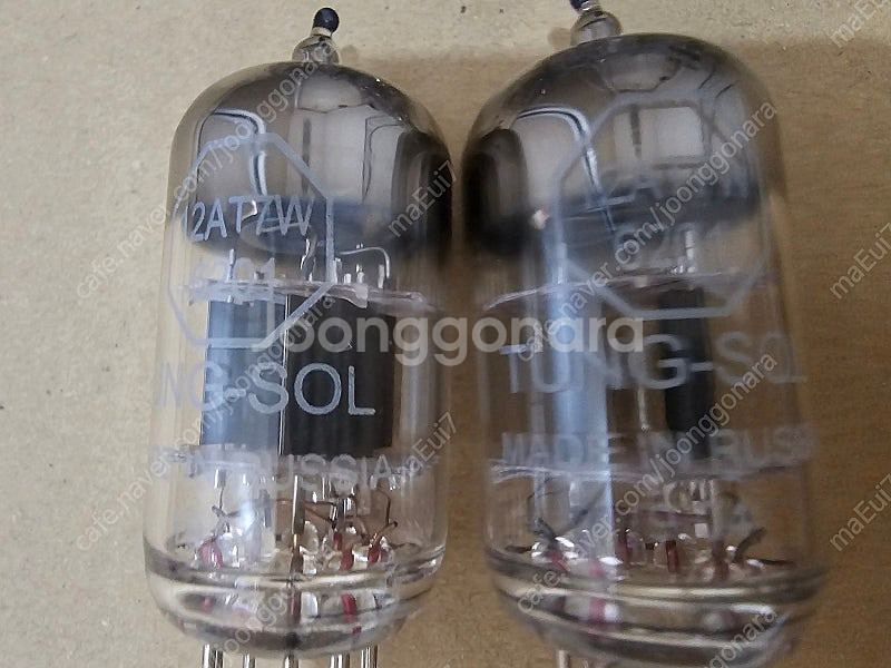 러시아 미사용 진공관 팝니다.텅솔, TungSol 12...--1