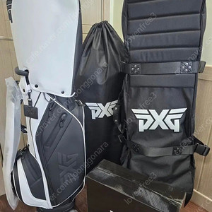 (여성용)PXG휠캐디백+PXG항공커버세트