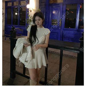 Leeds 더위시 리즈 블라썸 니트 셋업 Blossom knit