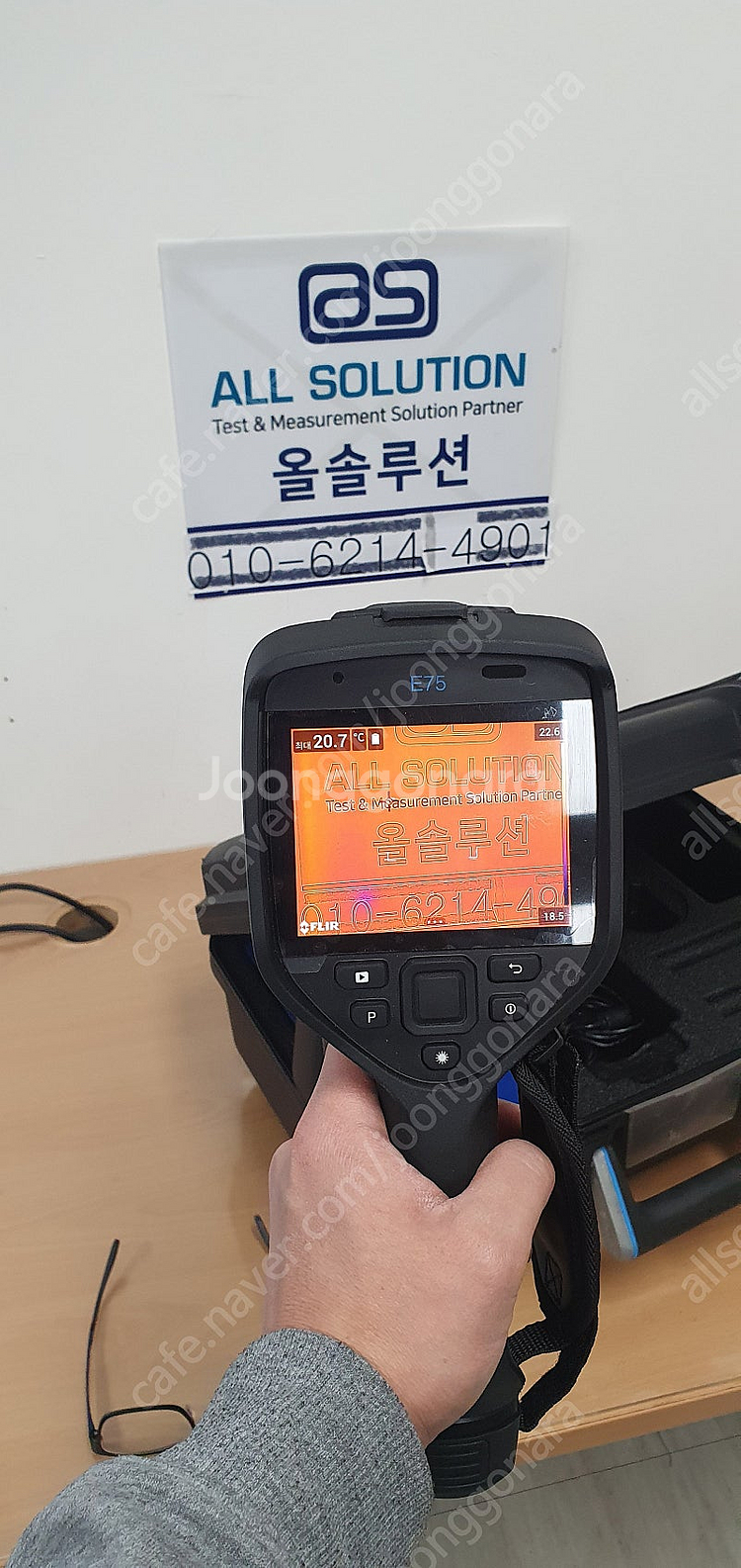 산업용 열화상 카메라 플리어(FLIR) E75 팝니다.--6