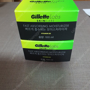 질레트 랩스 모이스처라이저100ml 2개(반값택포 9,000원)