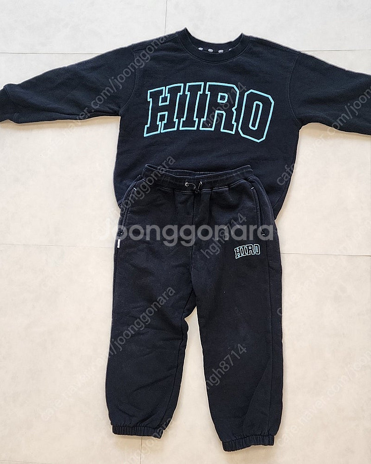 히로130 히로120 24년 제품 팝니다 !!! 블랭크 럭비와플 롱슬리브 티셔츠 남아--0