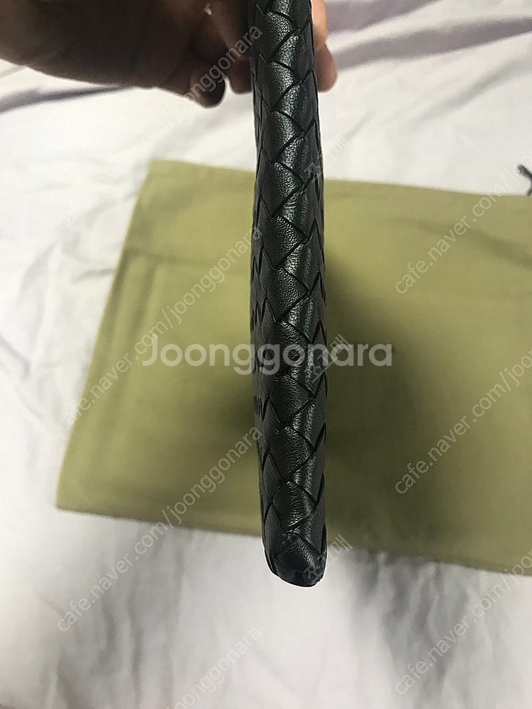 (창원시) 보테가베네타 인트레치아토 클러치 (블랙, M...--4