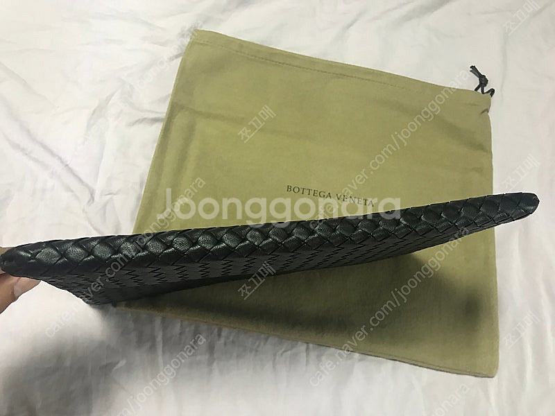 (창원시) 보테가베네타 인트레치아토 클러치 (블랙, M...--5