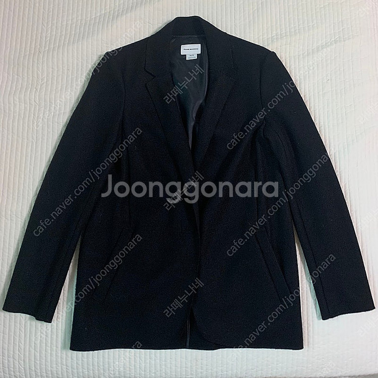 할인) 클럽모나코 울소재 블랙 자켓--0