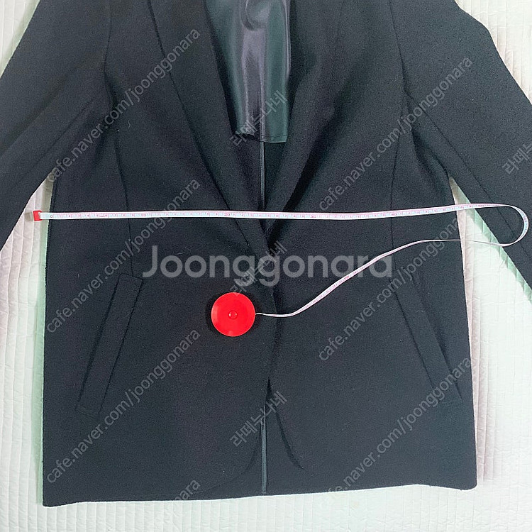 할인) 클럽모나코 울소재 블랙 자켓--8