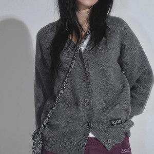 애즈온 가디건HAPPER CARDIGAN / GRAY