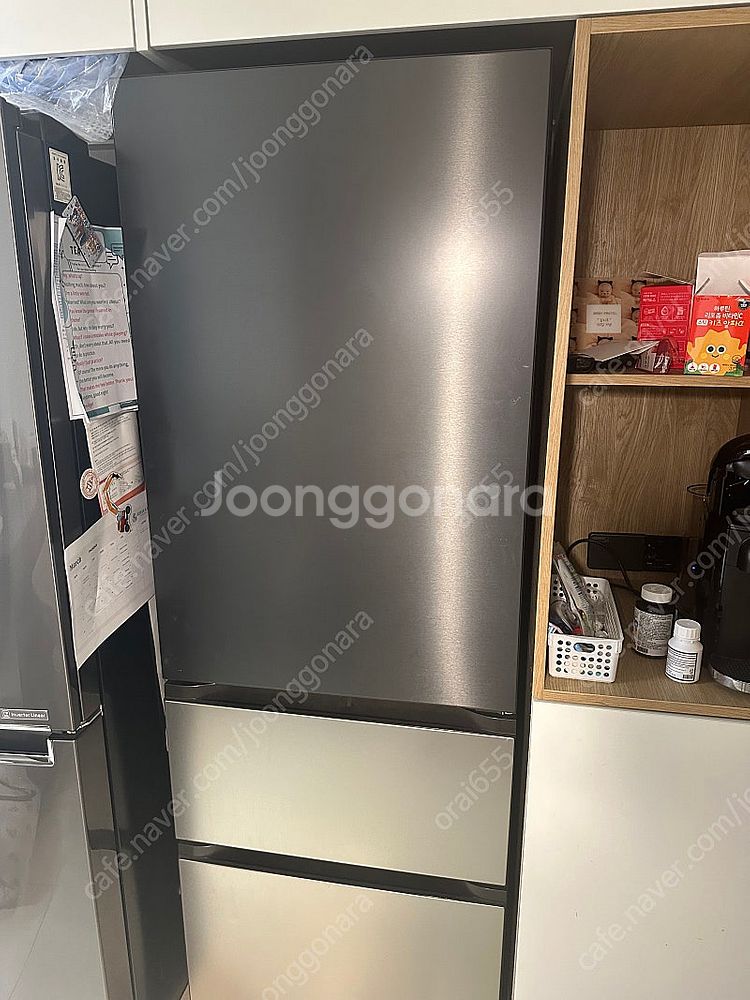 LG 오브제 김치냉장고 빌트인--1