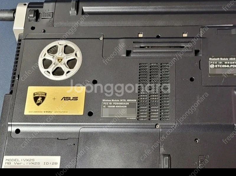아수스 특별한정판 소장 노트북 VX2s 람보르기니--2