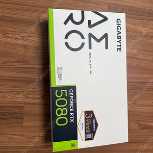 기가바이트 5080 aero 판매합니다.