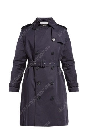 A.P.C. 아페쎄 조세핀 코튼 블렌드 트렌치 코트--0