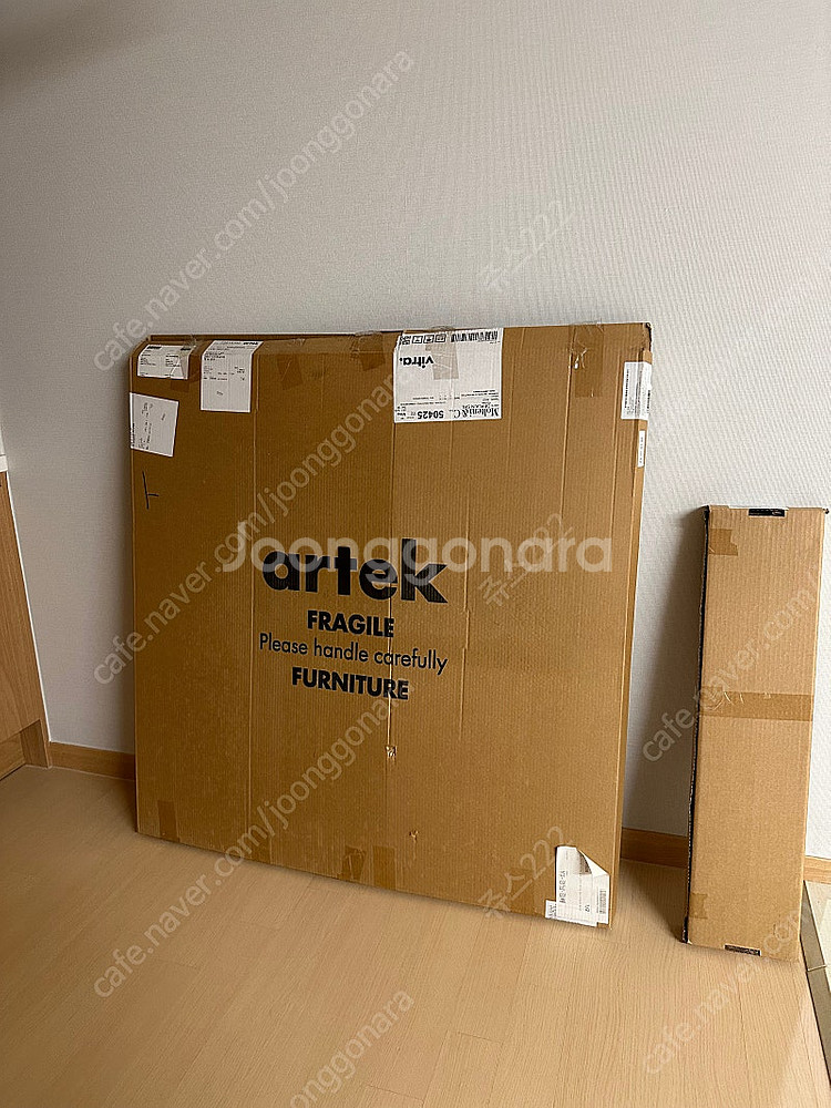 아르텍 90A 버치/화이트 미사용새상품--0