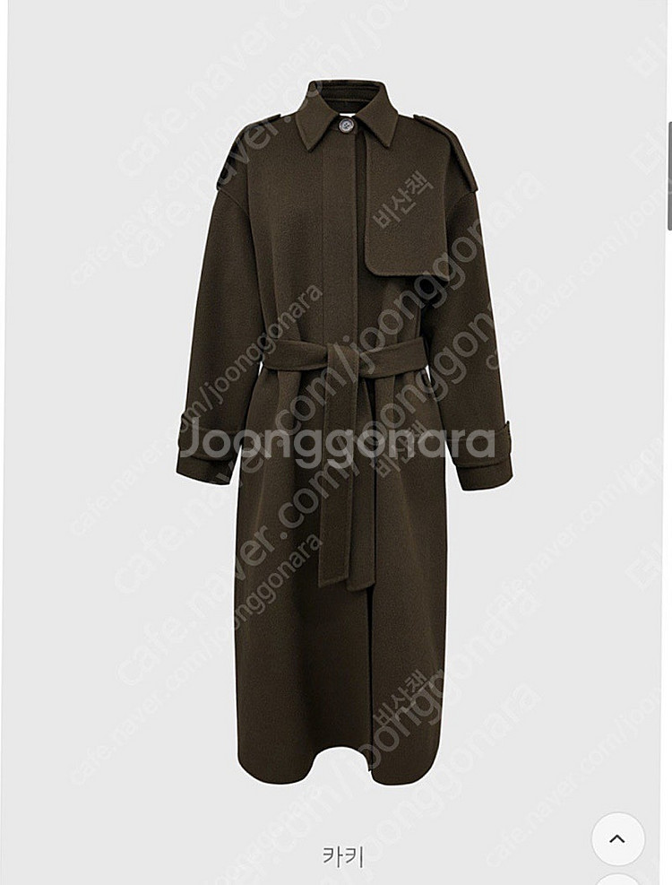 뮤제라 라온 트렌치핏 리옹 핸드메이드코트--5