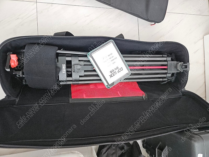 테리스 100볼 유압식 삼각대 + 헤드 포함 이미지