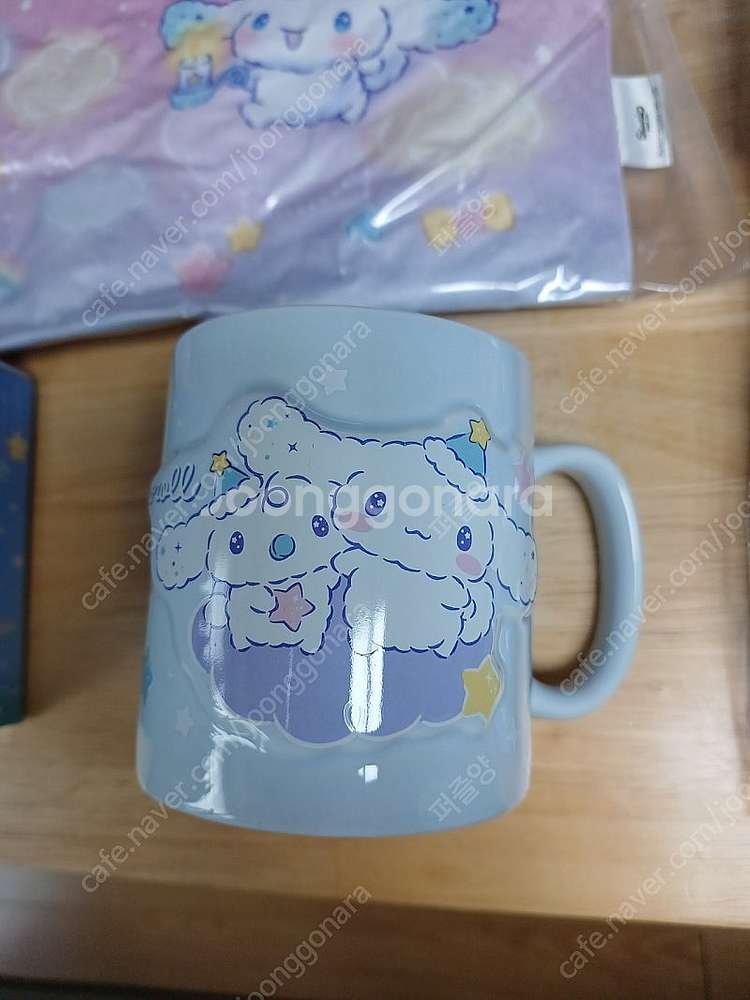 제일복권 시나모롤 머그컵 물병 파우치 쿠션--3