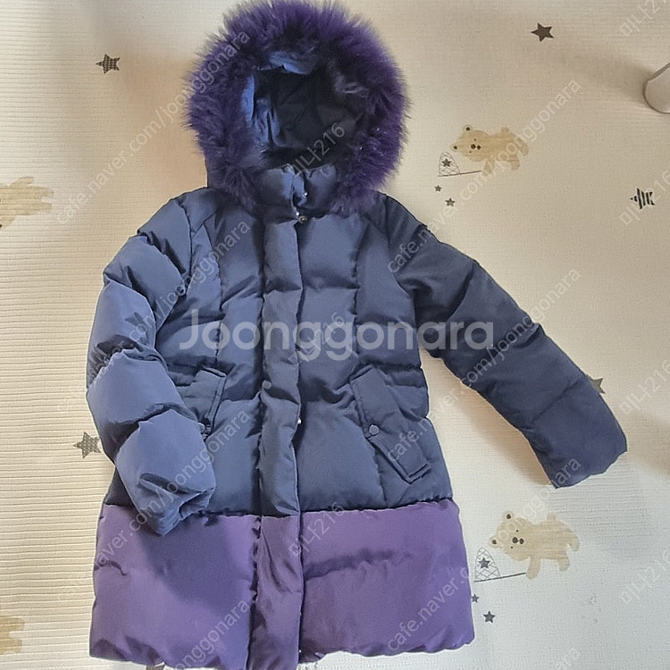 베네통 130 오리털패딩--1