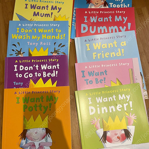 웬디북 리틀프린세스 원서 10권 cd. Dvd