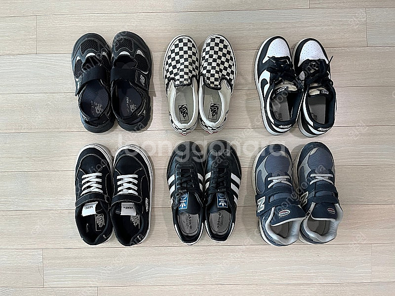 나이키, 뉴발란스, 아디다스, 반스 키즈 210~220...--7