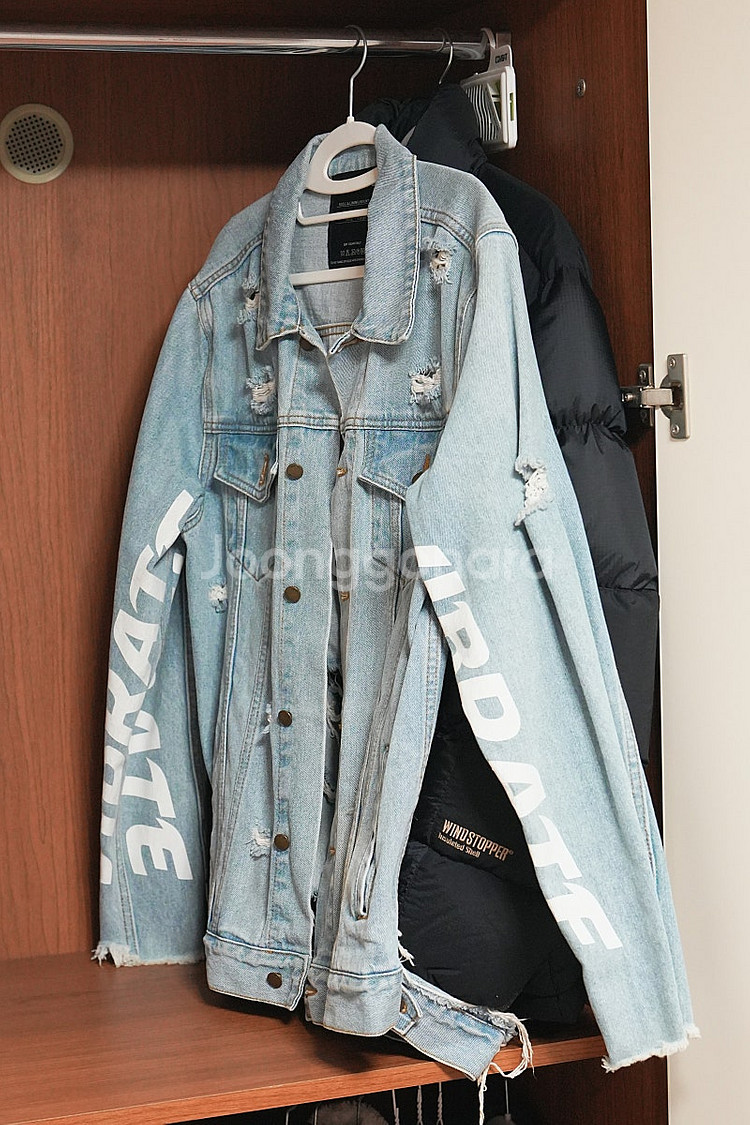 바이브레이트 DAMAGED DENI M JACKET--3